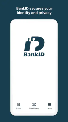 BankID security app screenshot