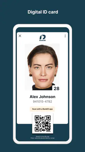 BankID security app screenshot