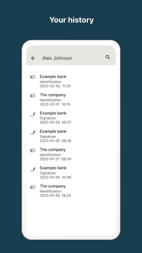 BankID security app screenshot
