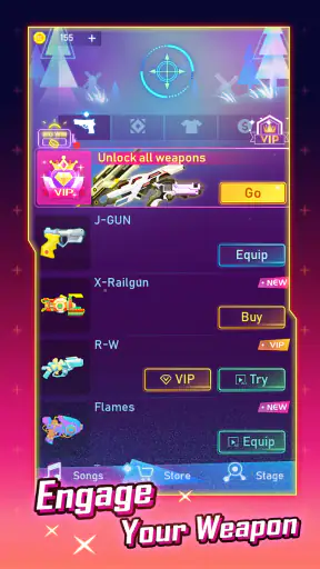 Beat Fire - Edm Gun Music Game screenshot