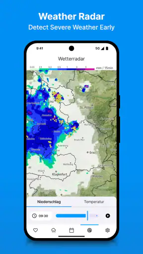 bergfex: Sää & Sadetutka screenshot