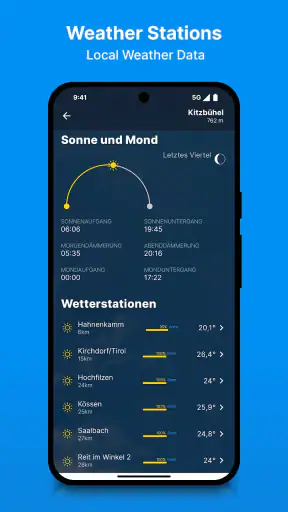 bergfex: Sää & Sadetutka screenshot