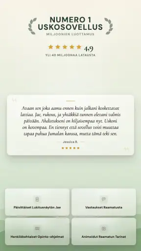 Bible Chat - Päivän Rukous screenshot