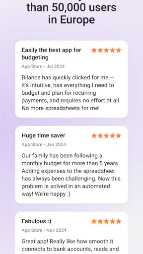 Bilance - Your Money & Budget screenshot