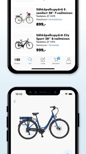 Biltema screenshot