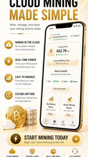 BitVexor-BitCoin Cloud Mining screenshot