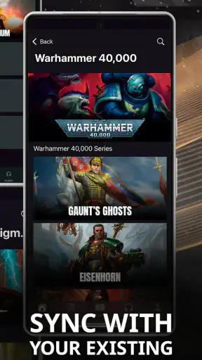 Black Library: The App screenshot