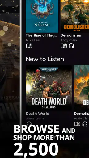 Black Library: The App screenshot