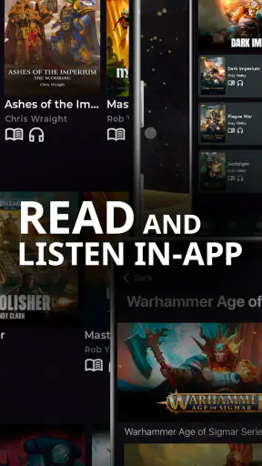 Black Library: The App screenshot