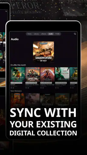 Black Library: The App screenshot