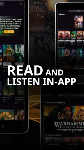 Black Library: The App screenshot