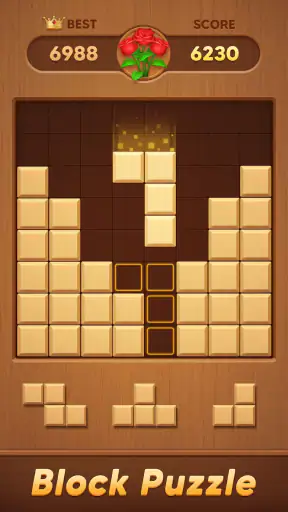 Block Flower: Wood Puzzle screenshot