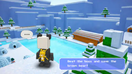Blocky Quest: Panda Adventure screenshot