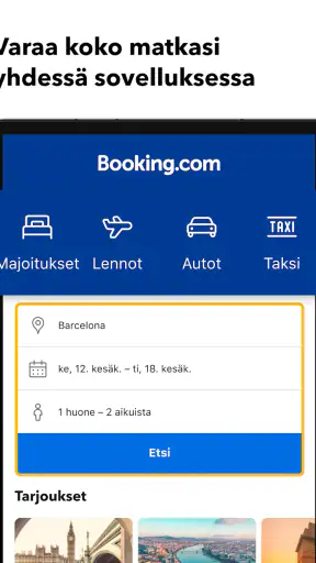 Booking.com – Hotellivaraukset screenshot