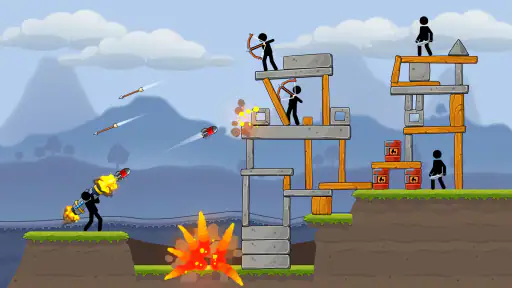 Boom Stick: Bazooka Puzzles screenshot