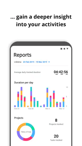 Boosted Time Tracker screenshot