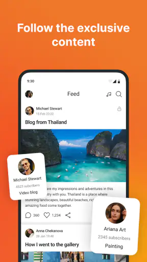 Boosty: Content just for fans screenshot