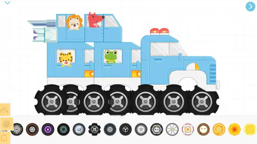 Brick Car(4+)-Build & Racing screenshot