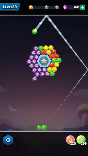 Bubble Cloud: Shooter Spinner screenshot