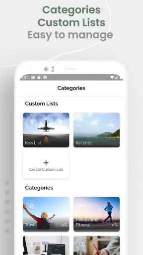 Buckist - Manage Bucket List screenshot