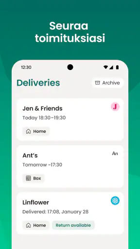 Budbee screenshot