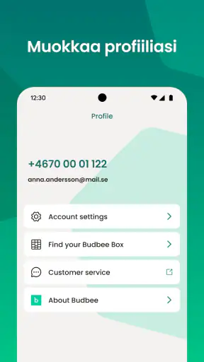 Budbee screenshot