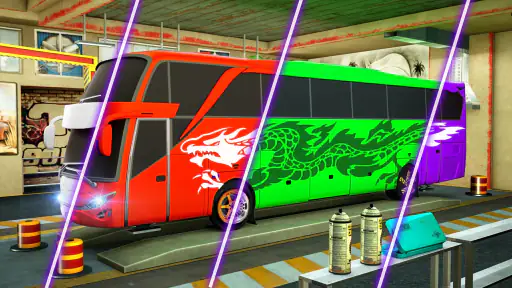 Bussisimulaattori Peli 3D screenshot
