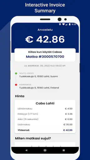 CABO MATKUSTAJA screenshot