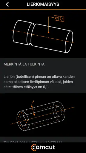 Camcut Machining Handbook screenshot