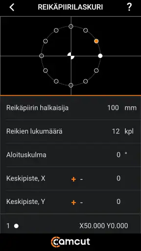 Camcut Machining Handbook screenshot