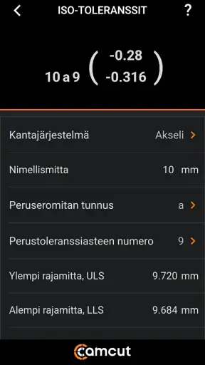 Camcut Machining Handbook screenshot