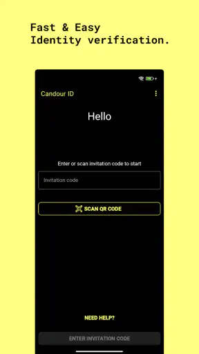 Candour ID screenshot