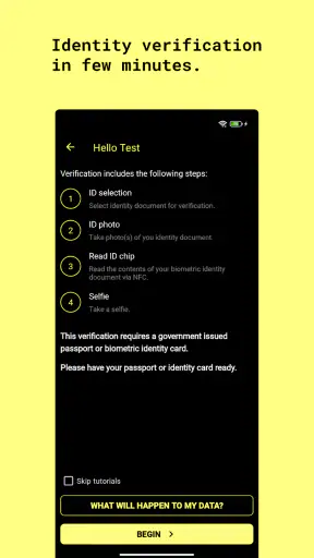 Candour ID screenshot