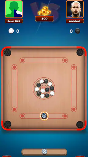 Carrom board game: Disc Game screenshot