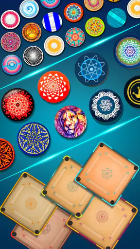 Carrom board game: Disc Game screenshot