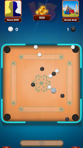 Carrom board game: Disc Game screenshot