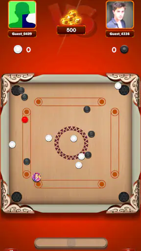 Carrom board game: Disc Game screenshot