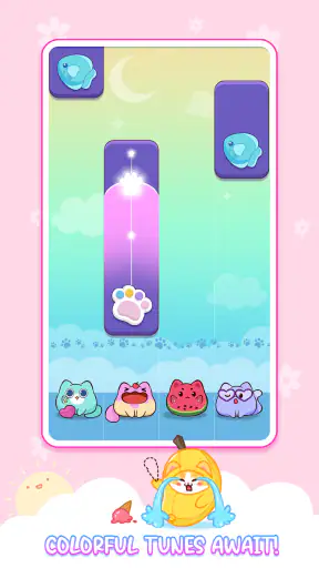 Cat Tiles: Cute Piano Game screenshot