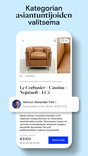 Catawiki-verkkohuutokaupat screenshot
