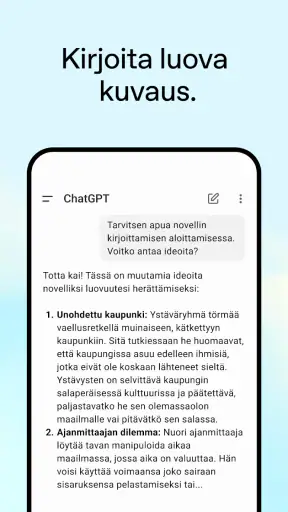 ChatGPT screenshot