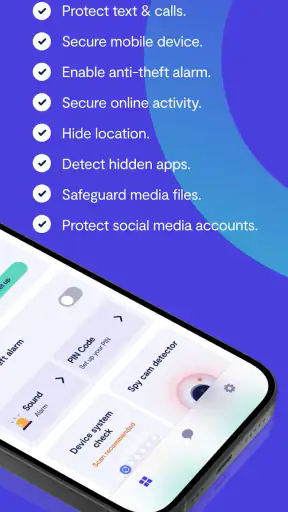 Clario AntiSpy screenshot