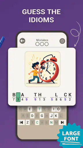 CodeWords Cryptogram Puzzles screenshot