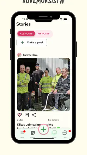 Commu screenshot