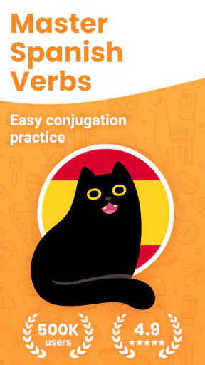 ConjuGato: Learn Spanish Verbs screenshot