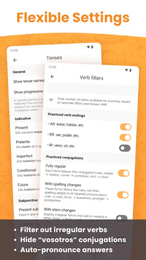 ConjuGato: Learn Spanish Verbs screenshot