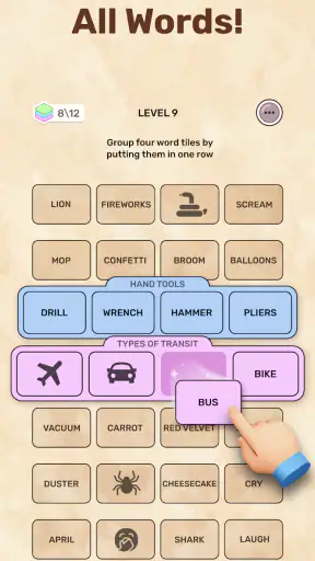 Connect Word: Association Game screenshot
