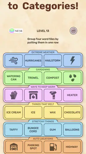 Connect Word: Association Game screenshot