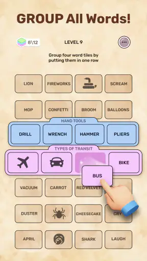 Connect Word: Association Game screenshot