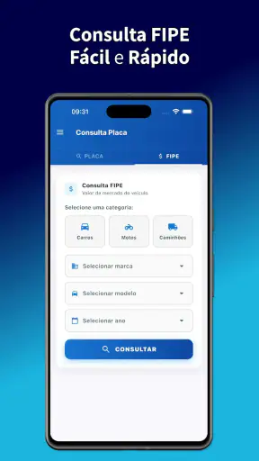 Consulta Placa Fipe e Multas screenshot