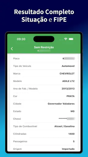Consulta Placa Fipe e Multas screenshot